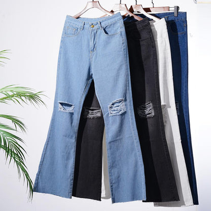 Funki Findz | Pants | Women's Vintage Ripped Bell Bottom Jeans