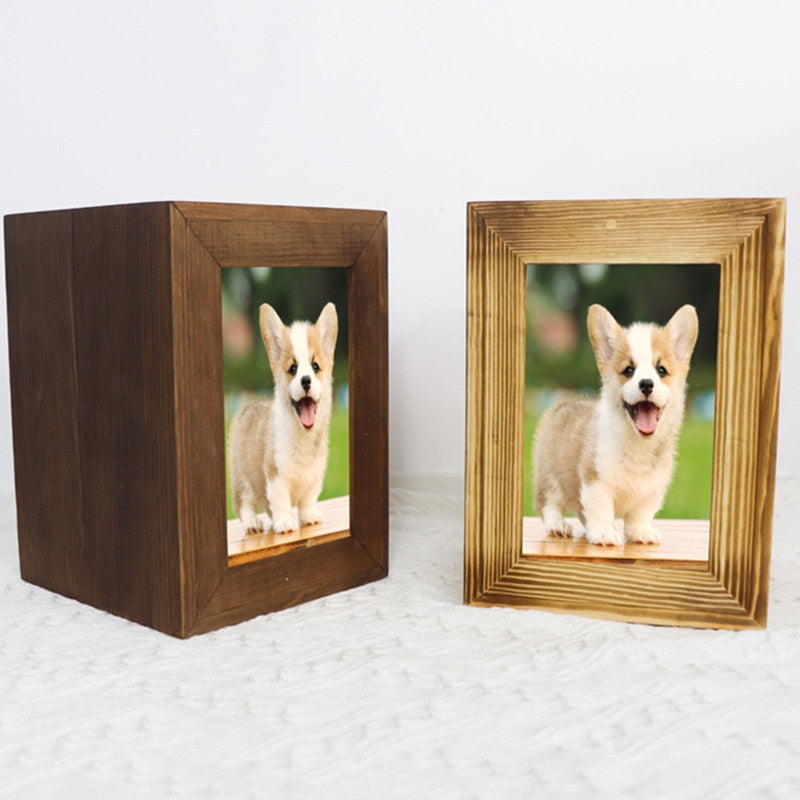Funki Findz | Cremation Urns | Pet Memorial Wooden Photo Urn