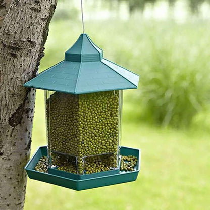 Funki Findz | Pet Feeders | Waterproof Hanging Wild Bird Feeder