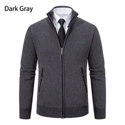 Funki Findz | Sweaters | Men's Casual Stand Up Collar Cardigans