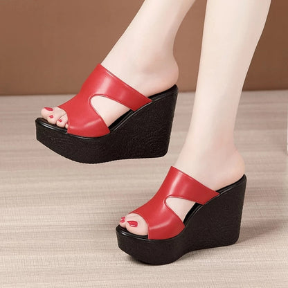Funki Findz | Shoes | Women's High Heel Gothic Wedge Sandals