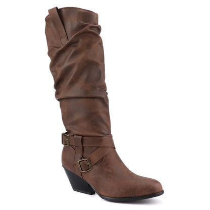 Funki Findz | Boots | Women's Faux Suede Western Style Boots