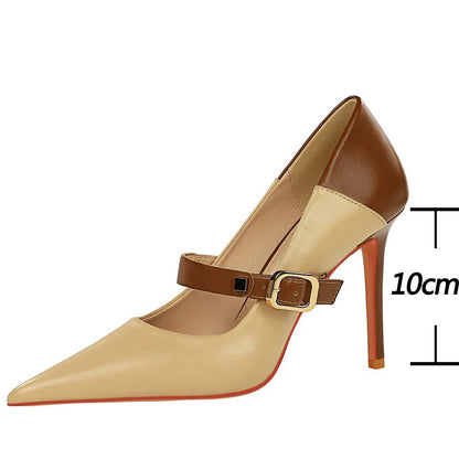 Funki Findz | Shoes | Women's Retro Colored Pointy Toe Stilettos