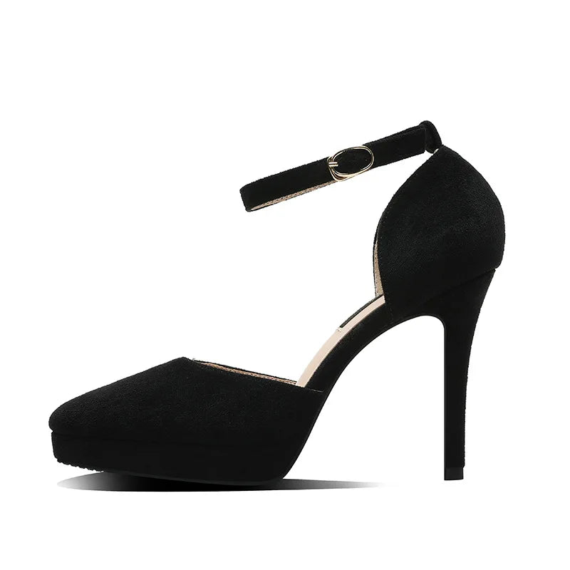Funki Findz | Shoes | Women's Buckle Strap Formal Dress Shoes