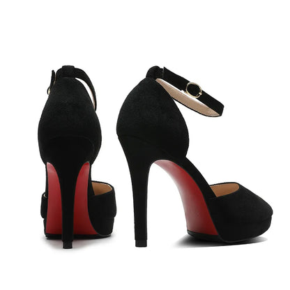 Funki Findz | Shoes | Women's Buckle Strap Formal Dress Shoes