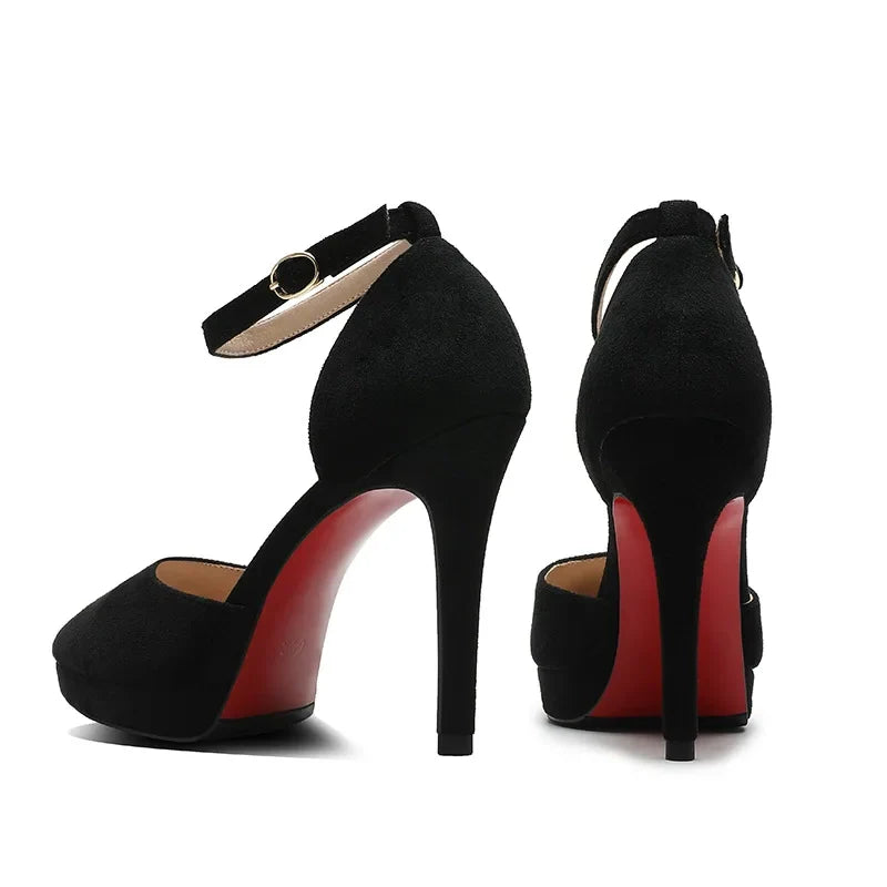 Funki Findz | Shoes | Women's Buckle Strap Formal Dress Shoes