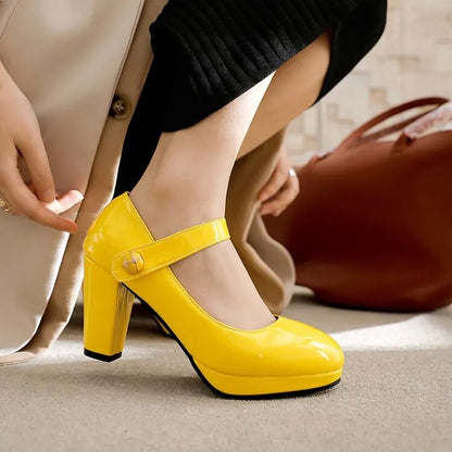 Funki Findz | Shoes | Women's Patent High Platform Mary Janes