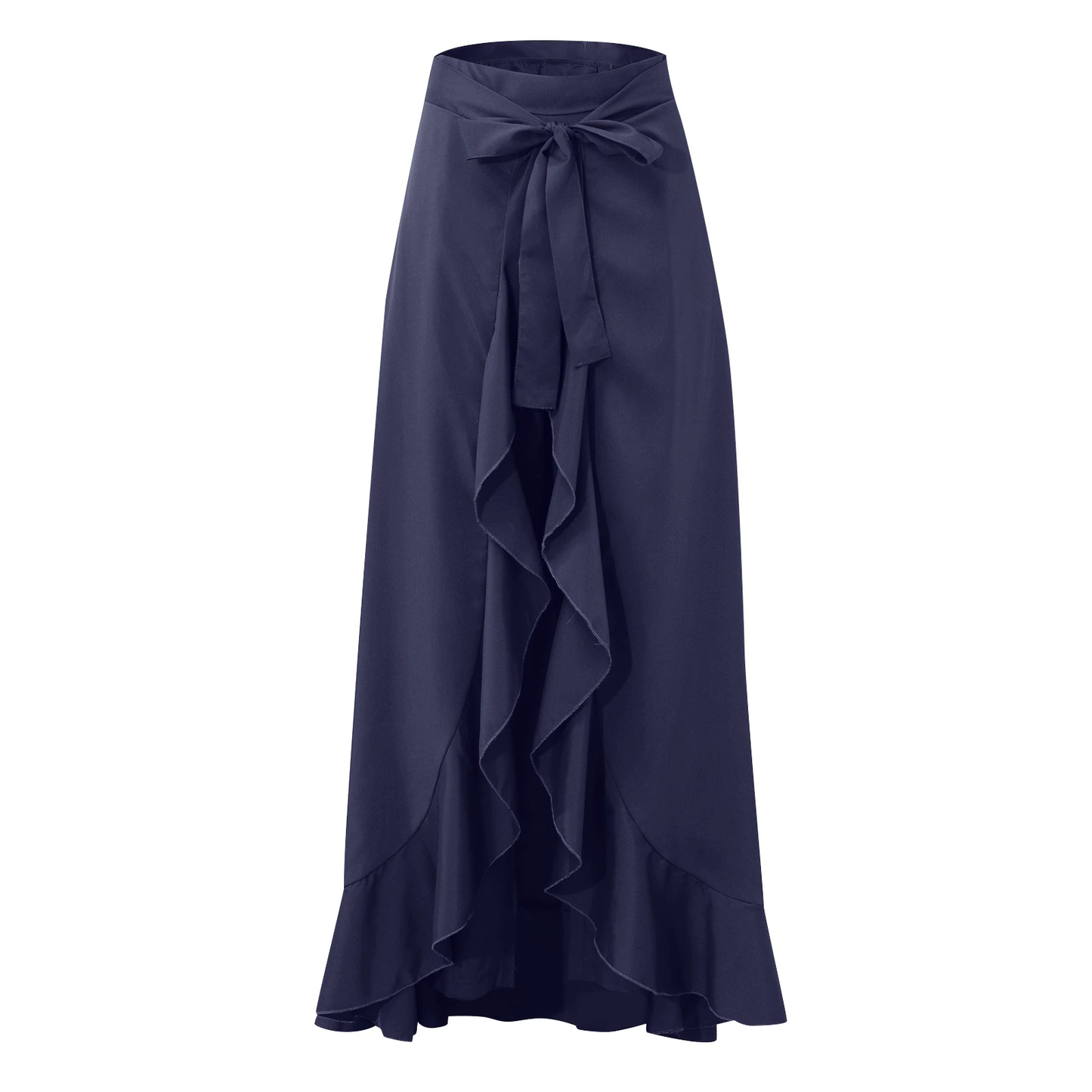 Funki Findz | Skirts | Women's Elegant Long Ruffled Skirt Pants