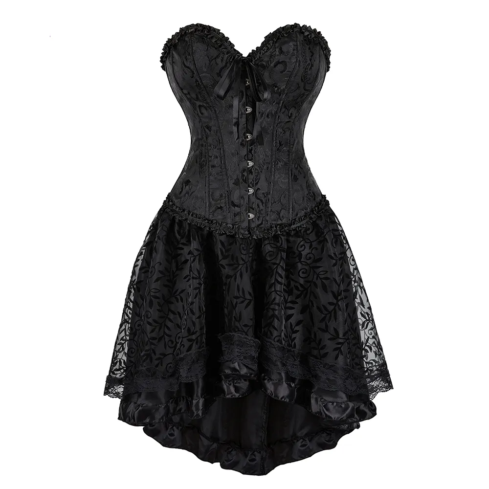 Funki Findz | Dresses | Women's Punki Gothic Corset Skirt Set