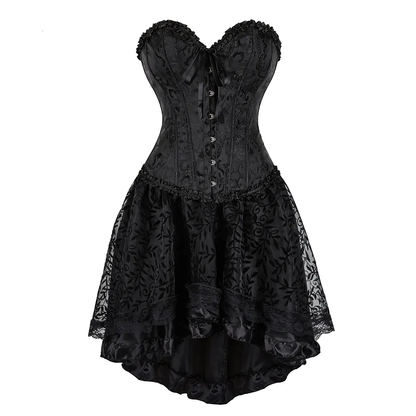 Funki Findz | Dresses | Women's Punki Gothic Corset Skirt Set