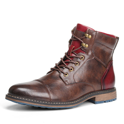 Funki Findz | Boots | Men's Leather Dress Boot | Retro Ankle Boot