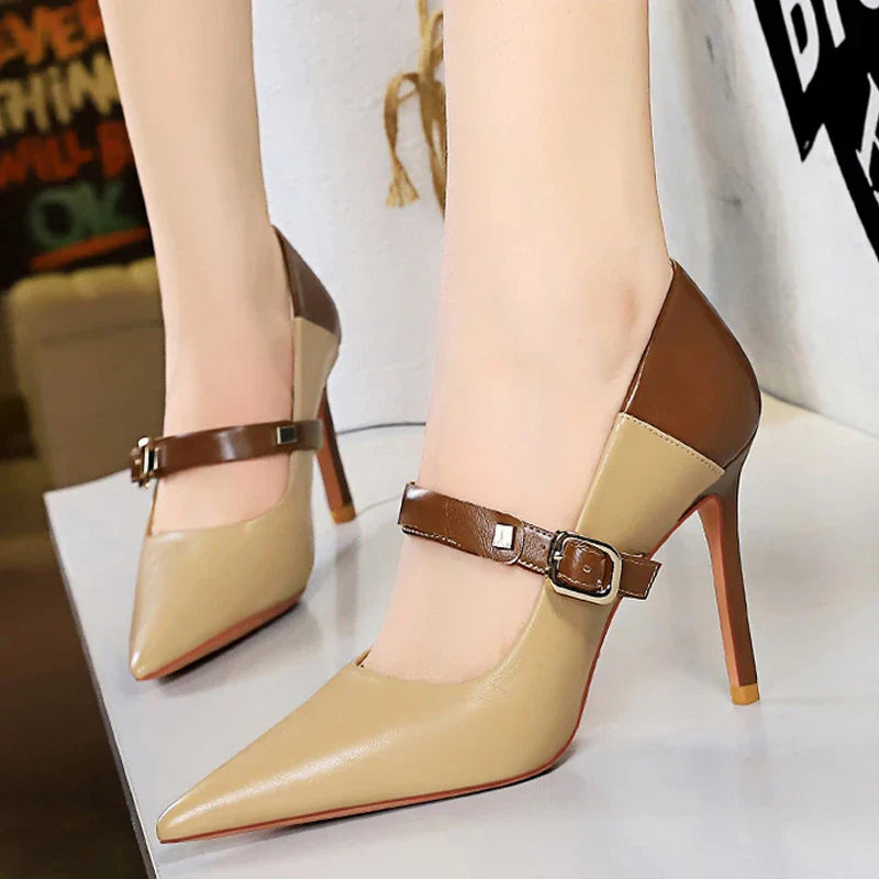 Funki Findz | Shoes | Women's Retro Colored Pointy Toe Stilettos