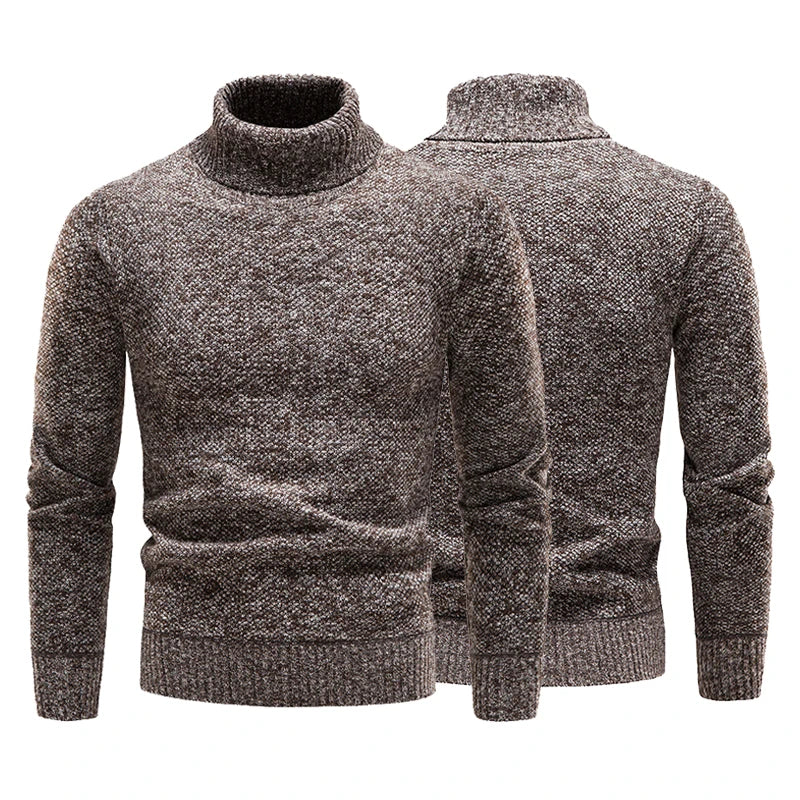 Funki Findz | Sweaters | Men's Winter Knitted Turtleneck Pullover