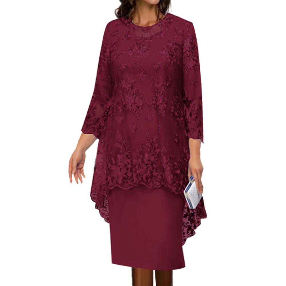 Funki Findz | Dresses | Women's Mother of The Bride Midi Dress