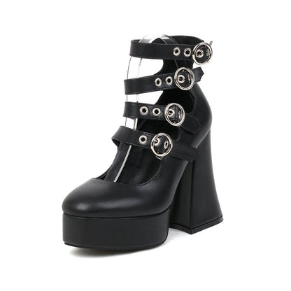 Funki Findz | Shoes | Women's Gothic Punk Mary Jane Platforms