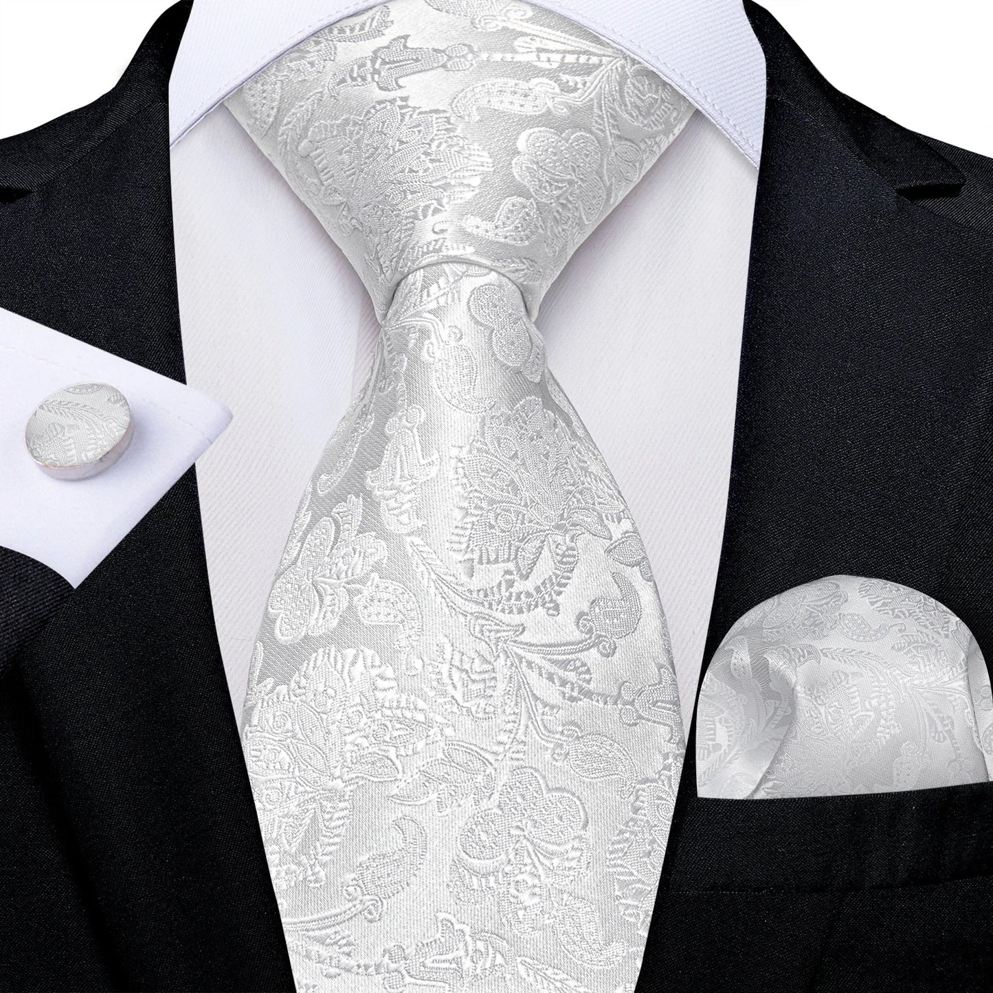 Funki Findz | Neck Ties | Men's Luxury 3Pcs Formal Tie Sets