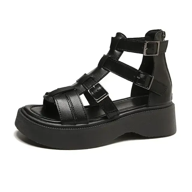 Funki Findz | Shoes | Women's Low Goth Wedge Sandals