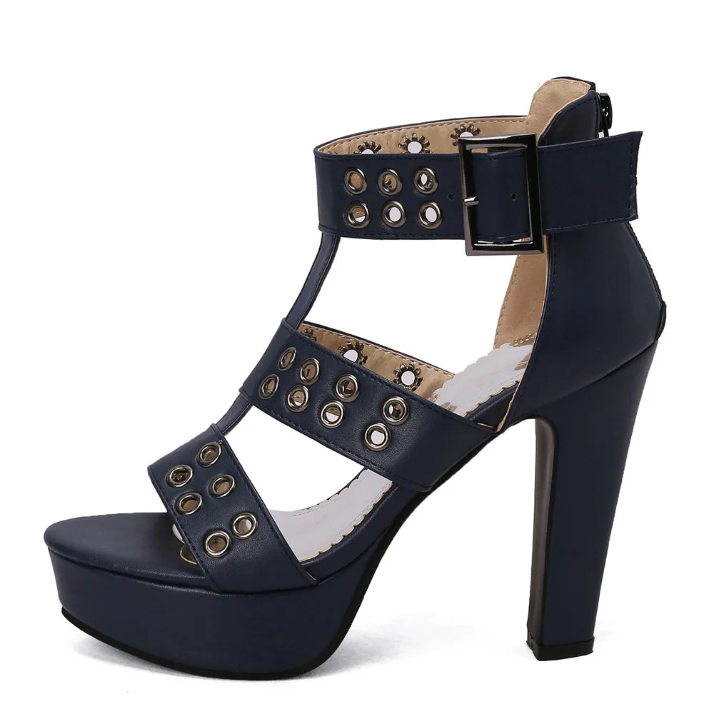 Funki Findz | Shoes | Women's High Gladiator Platform Sandals