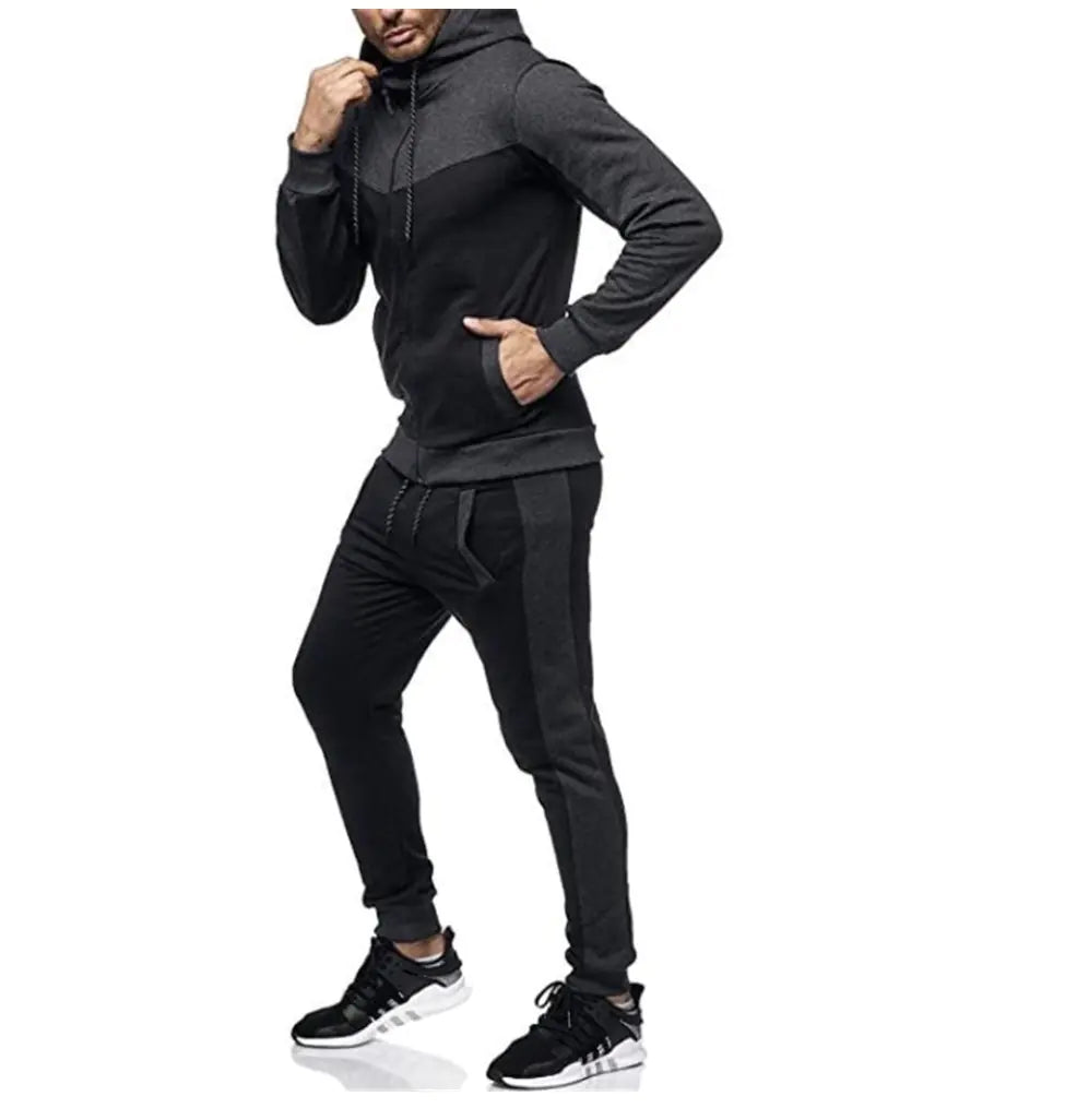 Funki Findz | Activewear | Men's Hooded Sporty Track Suit Set