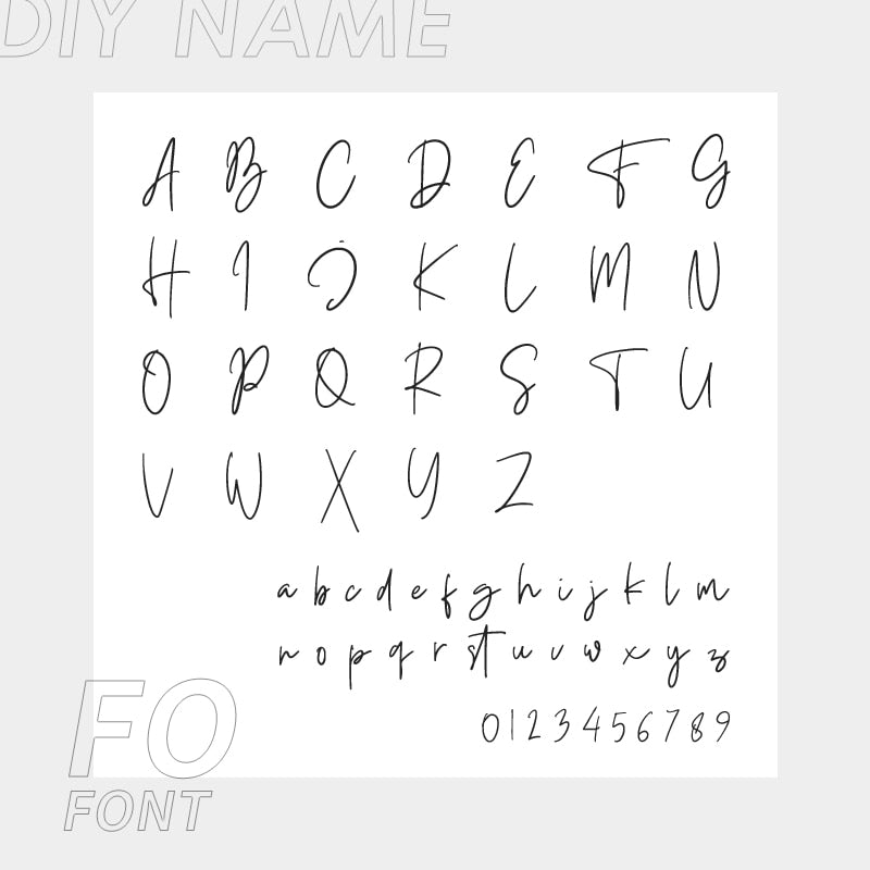 Funki Findz | Earrings | Custom Name Initial Vertical Drop Earring