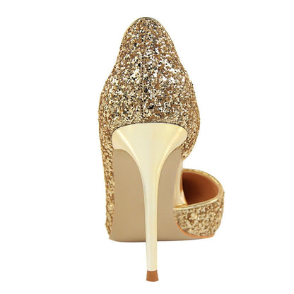Funki Findz | Shoes | Women's Elegant Glitter Wedding Shoes