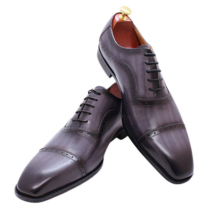 Funki Findz | Shoes | Men's Elegant Leather Oxford Brogue Shoe