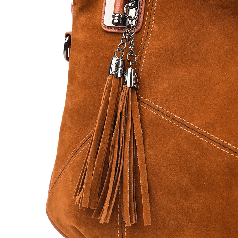 Funki Findz | Bags | Handbags | Women's Suede Shoulder Bag