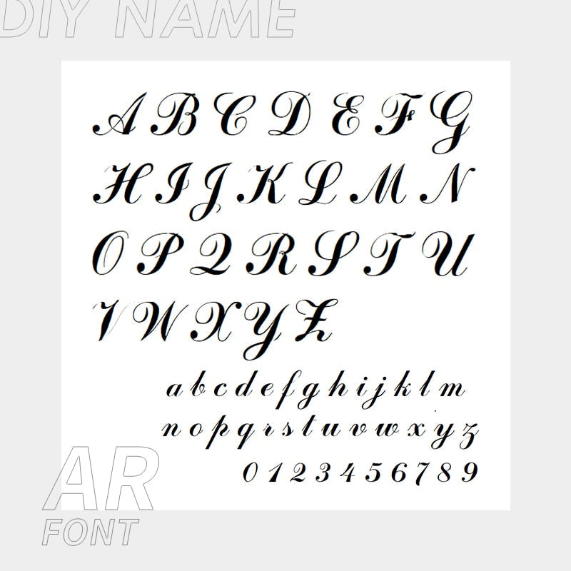 Funki Findz | Earrings | Custom Name Initial Vertical Drop Earring