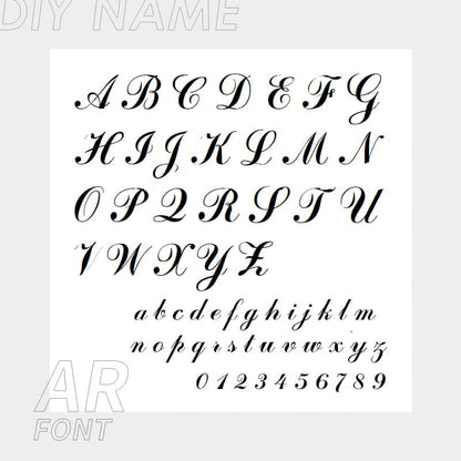 Funki Findz | Earrings | Custom Name Initial Vertical Drop Earring