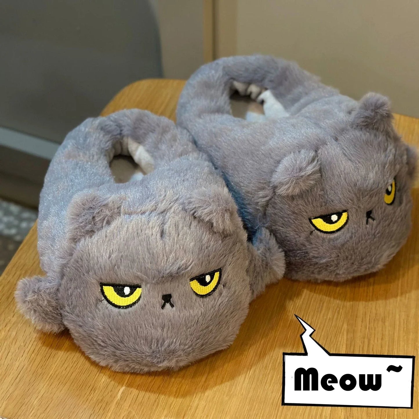 Funki Findz | Shoes | Women's Angry Kitten Slippers