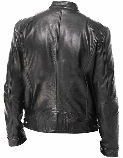 Funki Findz | Jackets | Men's Standing Collar Biker Jackets