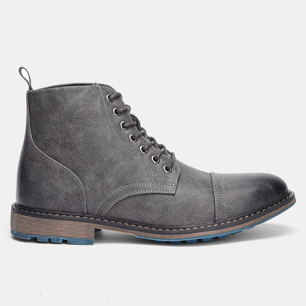 Funki Findz | Boots | Men's Faux Leather Smart Dress Boots