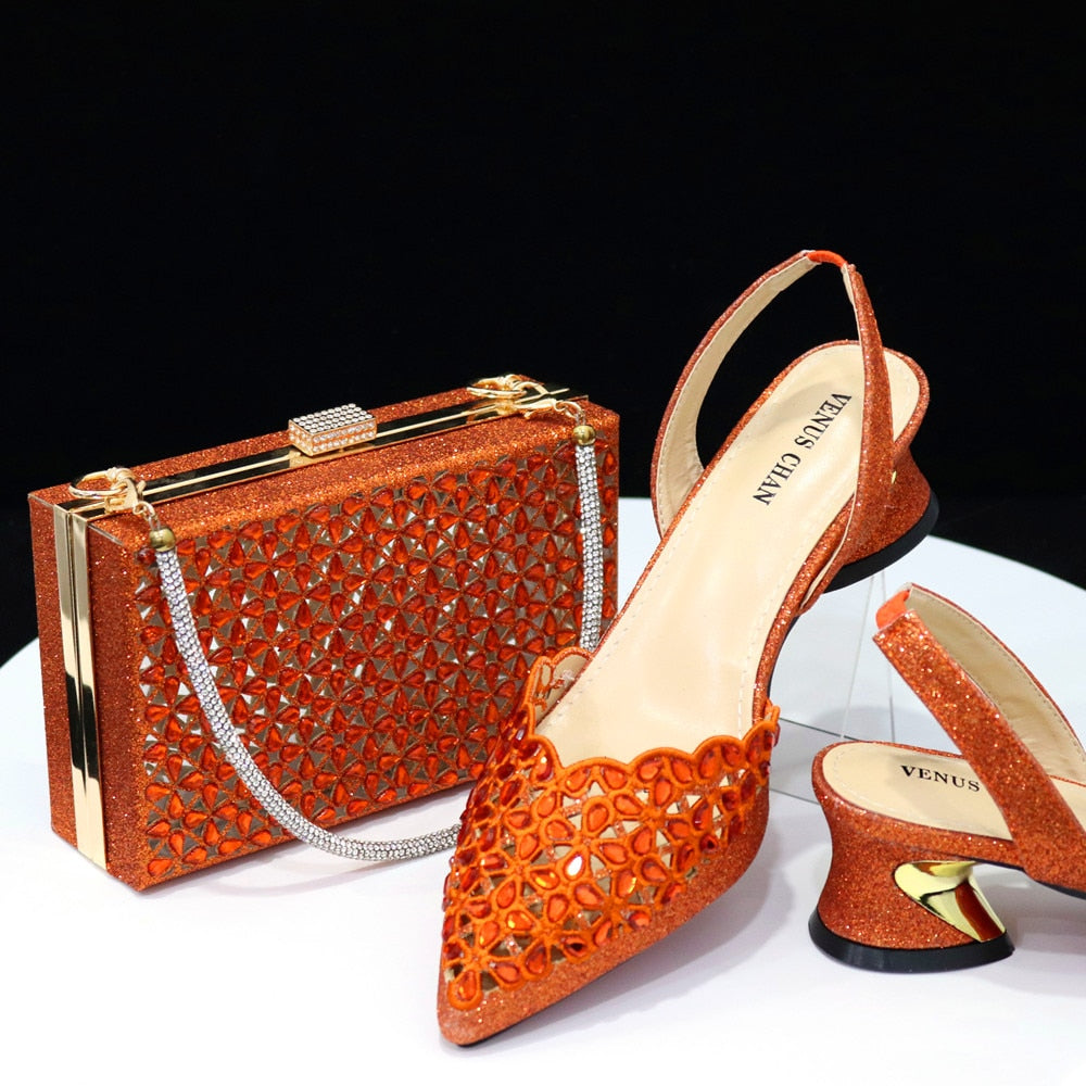 Funki Findz | Shoes | Women's Luxury Venus Chan Shoe Bag Set