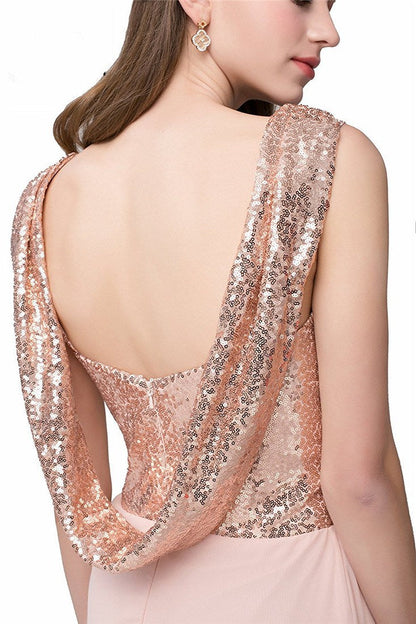 Funki Findz | Dresses | Women's Sequin Prom Bridesmaid Dress