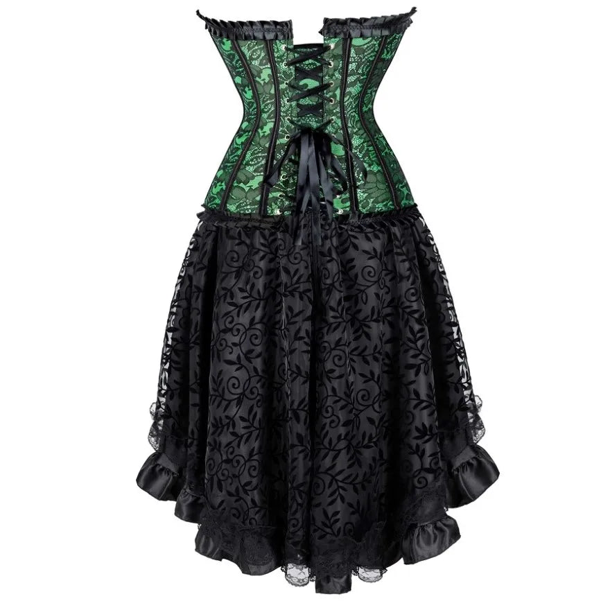 Funki Findz | Dresses | Women's Victorian Gothic Corset Dress