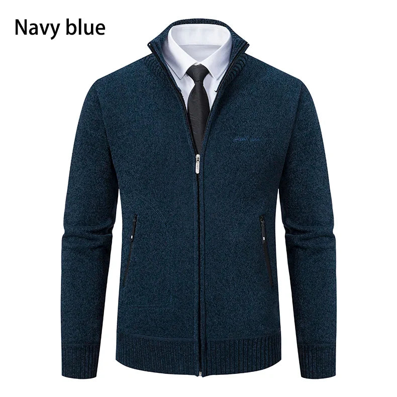 Funki Findz | Sweaters | Men's Casual Stand Up Collar Cardigans