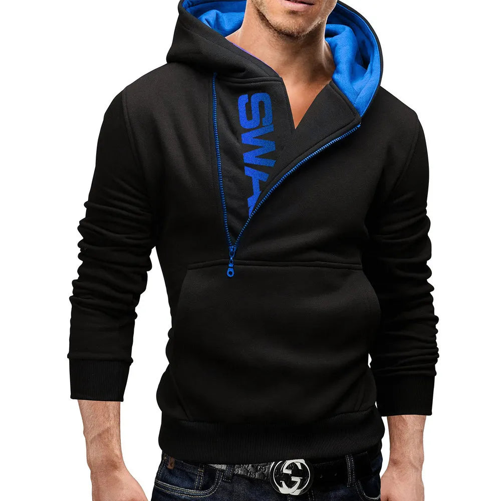 Funki Findz | Sweaters | Men's High Neck Hooded Pullovers