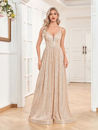 Funki Findz | Dresses | Women's Luxury Strappy Evening Dress