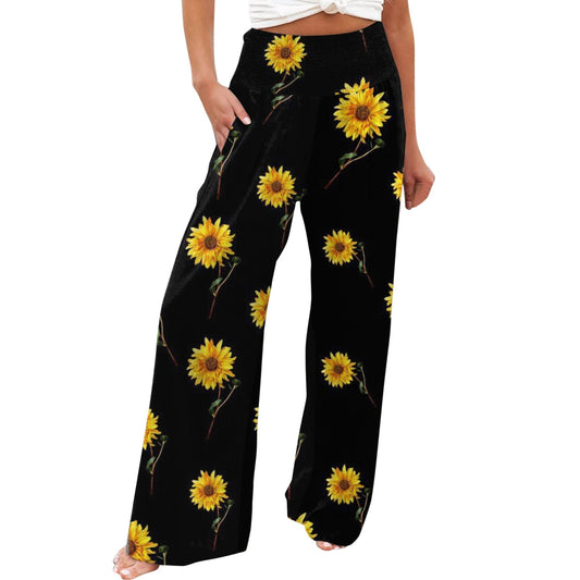 Funki Findz | Pants | Women's Boho Wide Leg Long Pants