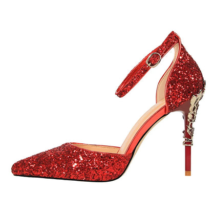 Funki Findz | Shoes | Women's Elegant Party Glitter Sandals