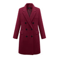 Funki Findz | Jackets | Women's Long Slim Wool Blend Coat