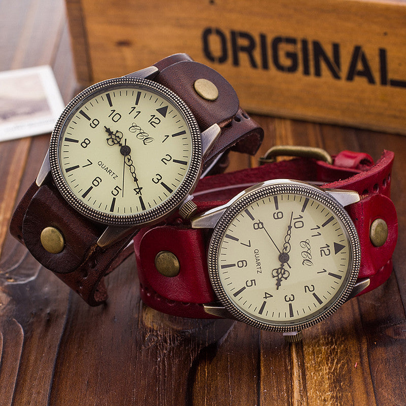 Funki Findz | Watches | Men's Women's Steampunk Wide Strap