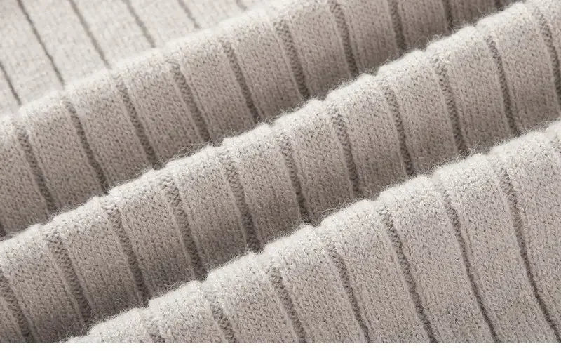Funki Findz | Sweaters | Men's Mock Neck Vertical Stripe Pullover