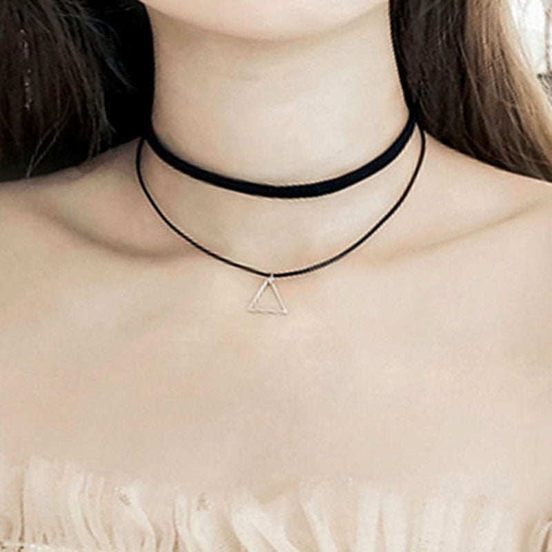 Funki Findz | Necklaces | Women's Black Goth Choker Necklace