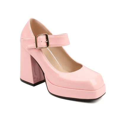 Funki Findz | Shoes | Women's Bright Patent Mary Jane Pumps