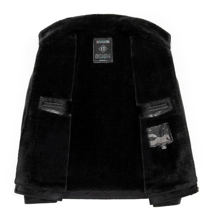 Funki Findz | Jackets | Men's Real Leather Fleece Lined Jackets