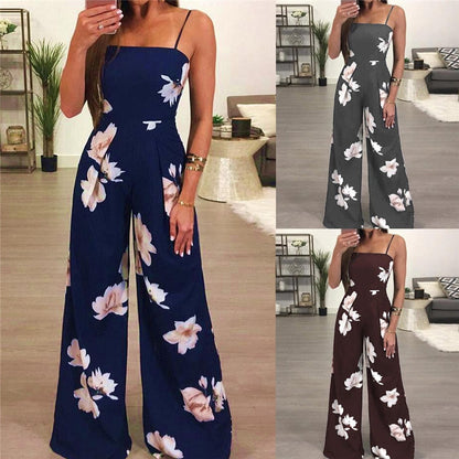 Funki Findz | Pants | Women's Floral Jumpsuit Summer Romper