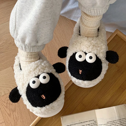 Funki Findz | Shoes | Women's Cute Little Sheep Cotton Slippers