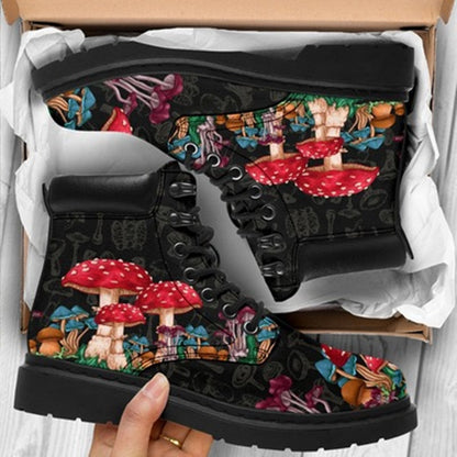 Funki Findz | Boots | Women's British Style Lace up Ankle Boots