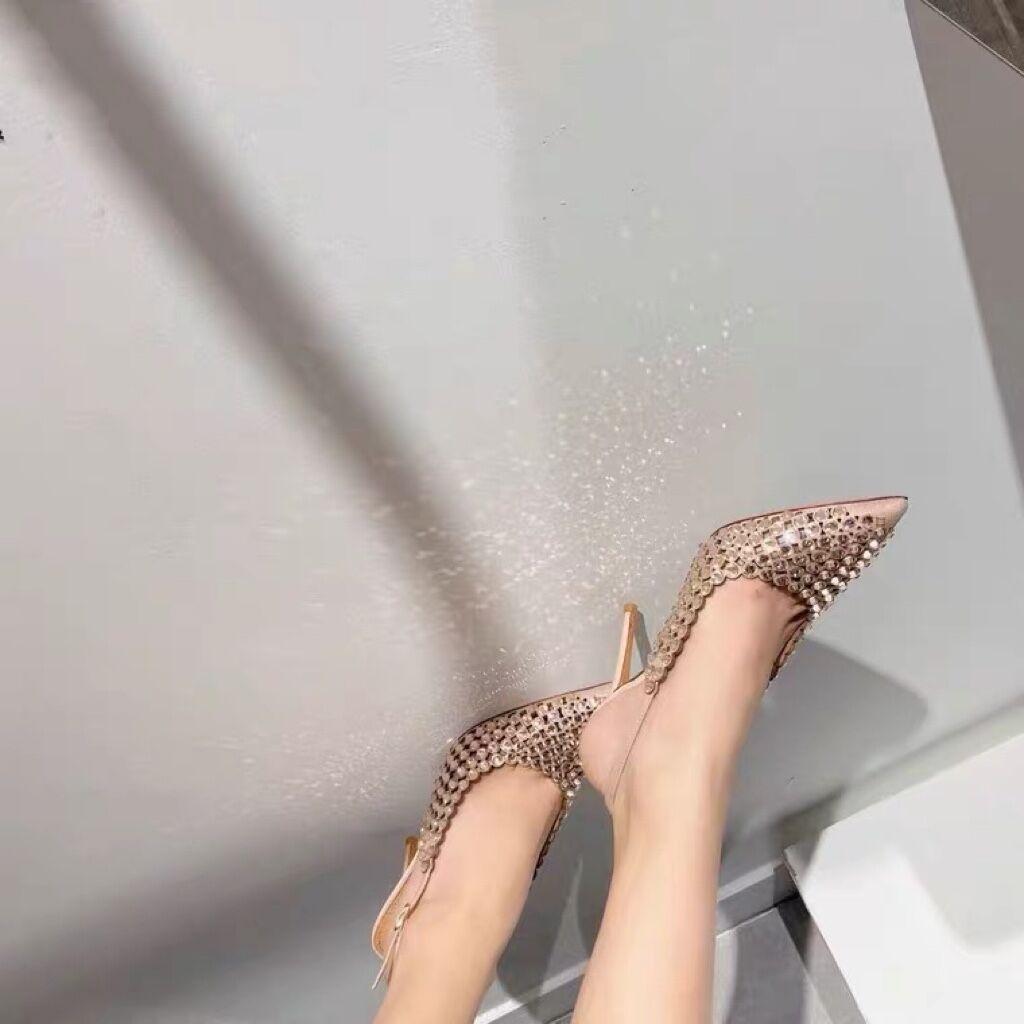 Funki Findz | Shoes | Women's Metallic Bling Bridal Slingbacks